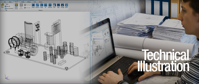 CAD Technical Illustration